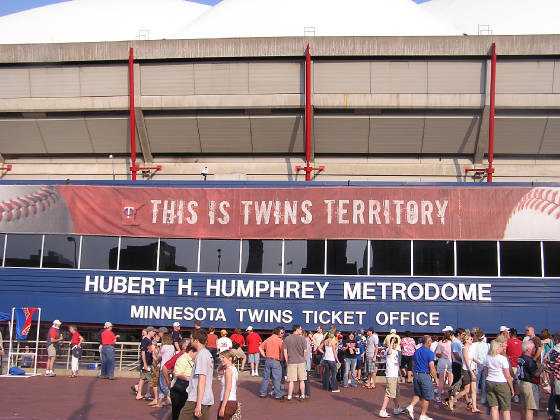 Hubert H Humphrey Metrodome - Minneapolis, Mn