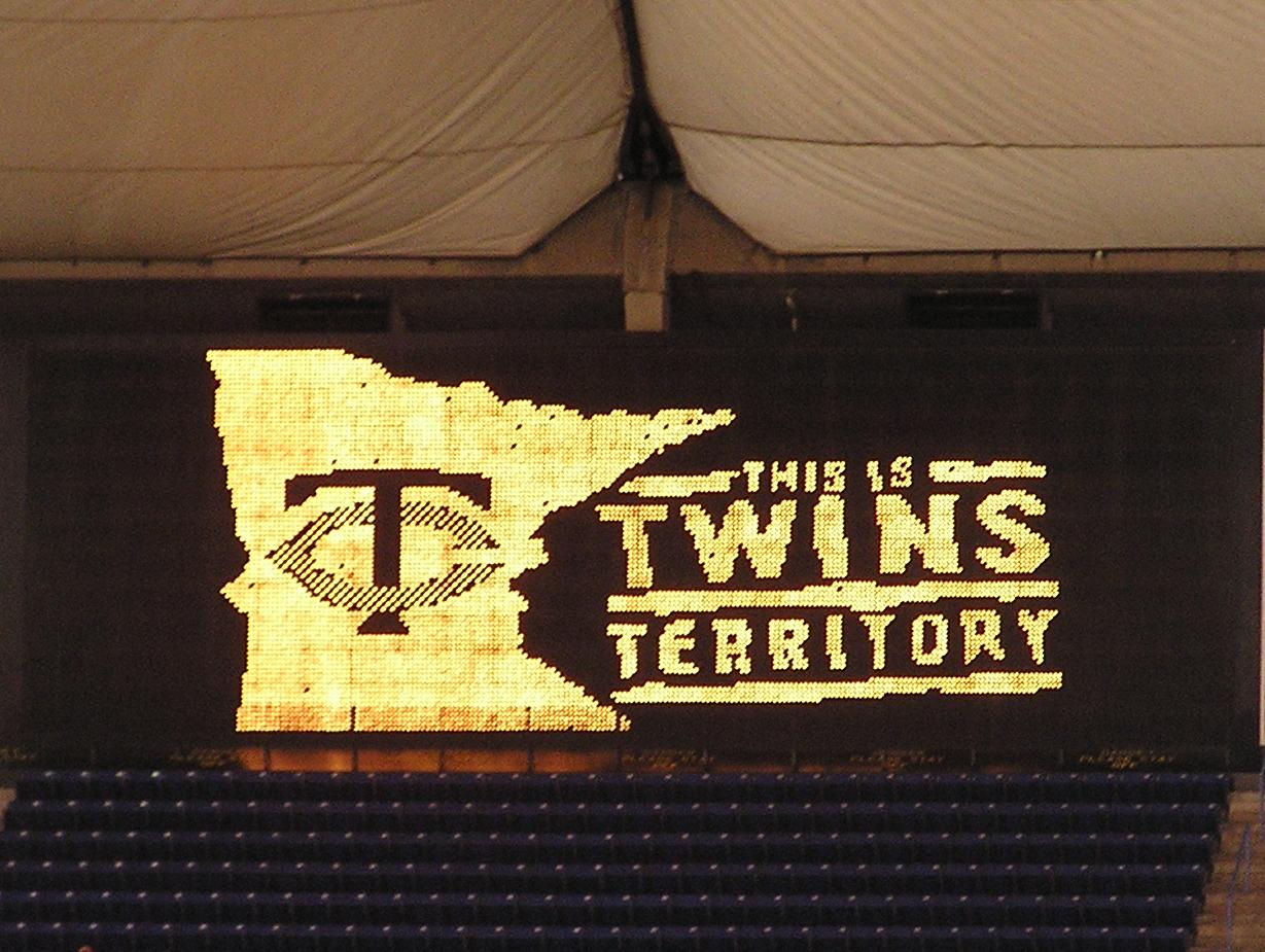 Twins Territory - The Metrodome, Minneapolis